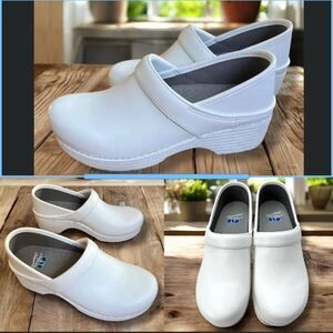 NEW DANSKO Womens Professional LT Leather Lightweight Clog Size 40